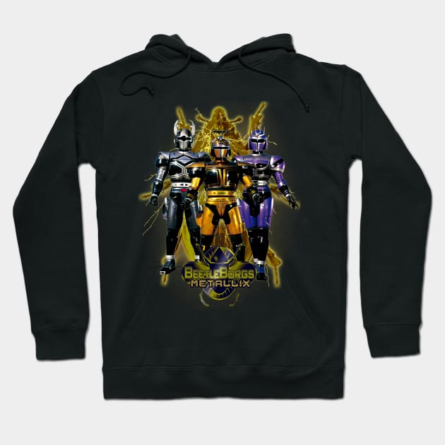 BeetleBorgs Metallix Hoodie by The Dark Vestiary